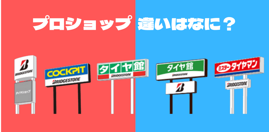 ミスタータイヤマンとタイヤ館を比較